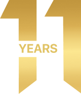 Acy eleven year logo